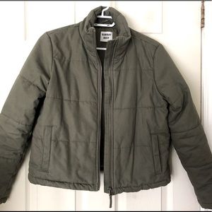 Army Green Aritzia Sunday Best Jacket